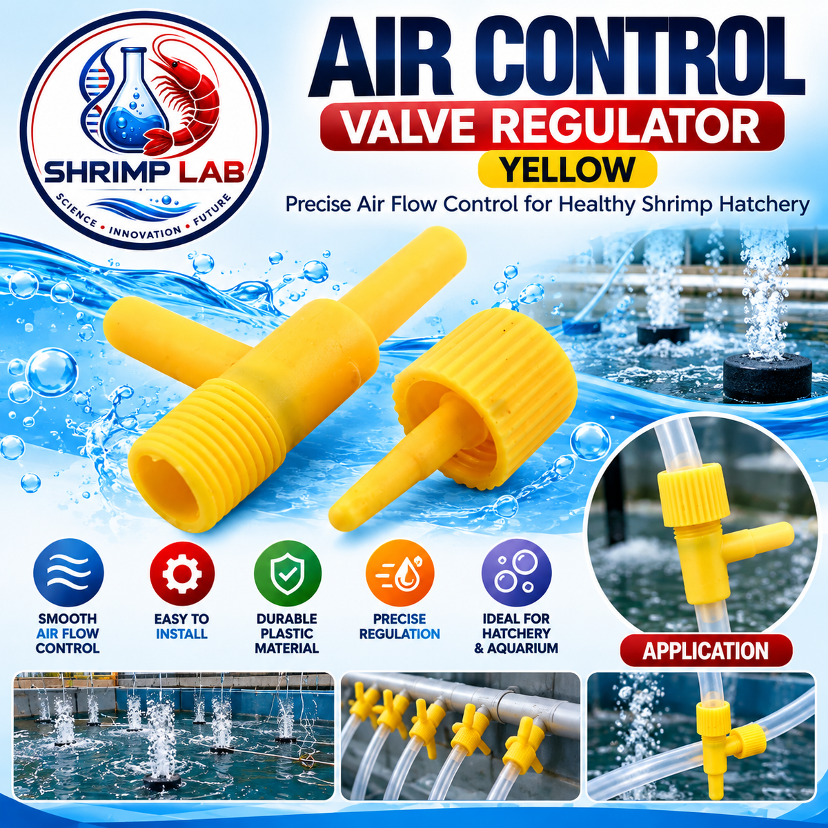 AIR CONTROL VALVE REGULATOR – YELLOW
