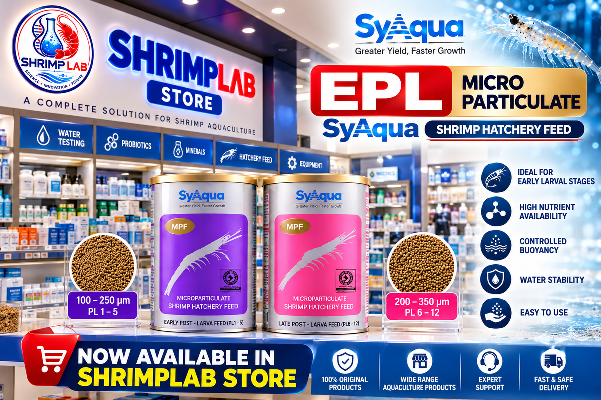 SyAqua EPL Micro Particulate Shrimp Hatchery Feed