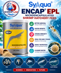SyAqua ENCAP® EPL Microencapsulated Shrimp Hatchery Feed – 1 Tin
