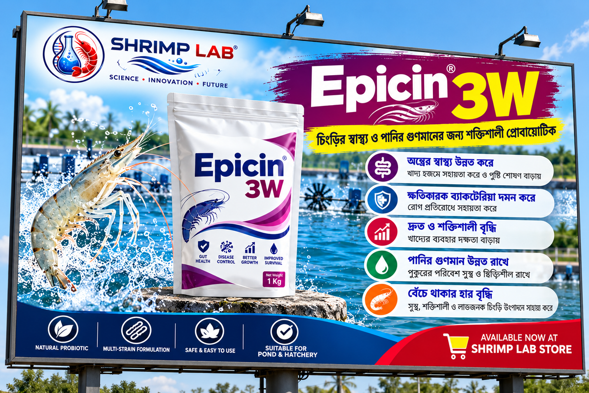Epicin 3W – 1 Kg | Biological Aquaculture Pond Treatment
