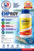 SKYRIDGE EHPROY Shrimp Feed Supplement | Essential Oils | Supports Growth & Natural Resistance