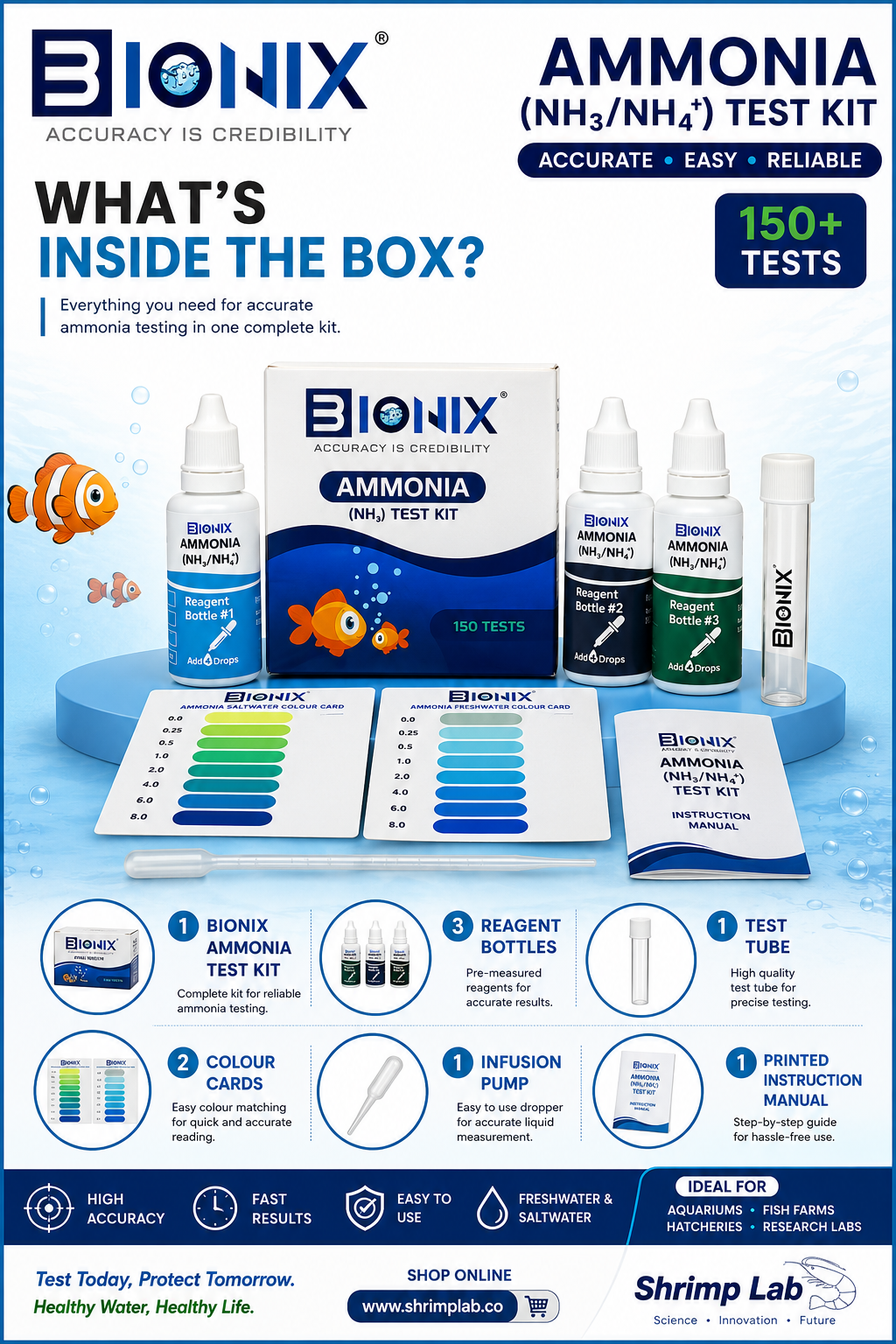 Amonia Test Kit