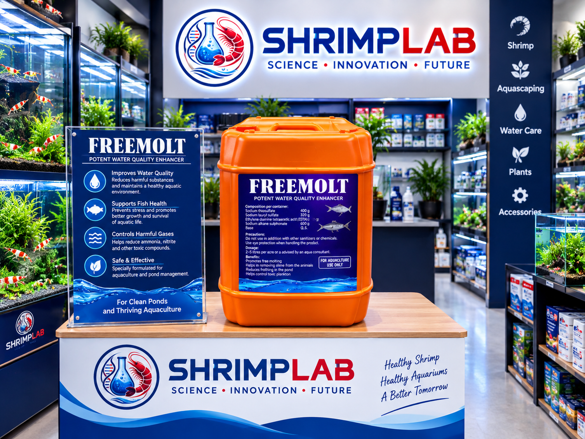 FREEMOLT – Potent Water Quality Enhancer for Aquaculture
