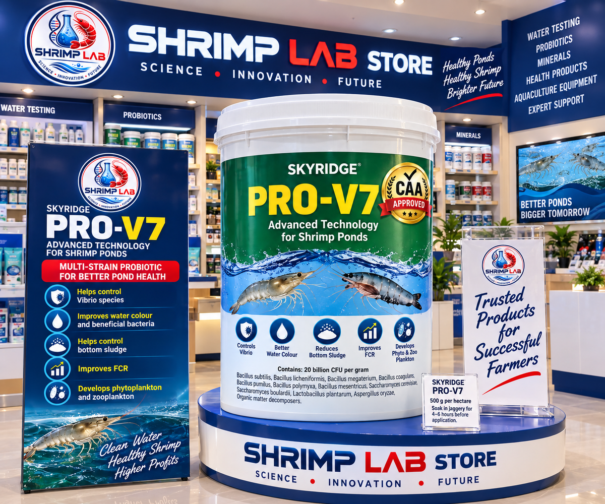SKYRIDGE PRO-V7 Multi-Strain Probiotic for Shrimp Ponds