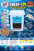 ENKAP-EPL Microencapsulated Shrimp Larval Diet – Premium Hatchery Feed
