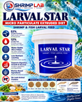 LARVAL STAR Micro Particulate Extruded Diet for Shrimp & Fish Larvae – 52% Protein, 12% Fat