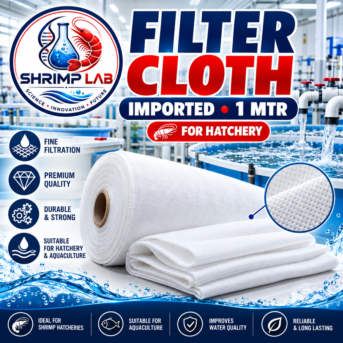 Filter Cloth "Imported" - 1 Mtr