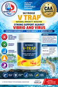SKYRIDGE V-TRAP Shrimp Feed Supplement | Natural Immunity Booster | Supports Shrimp Health, Survival, Stress & Digestion | 5 g/kg Feed